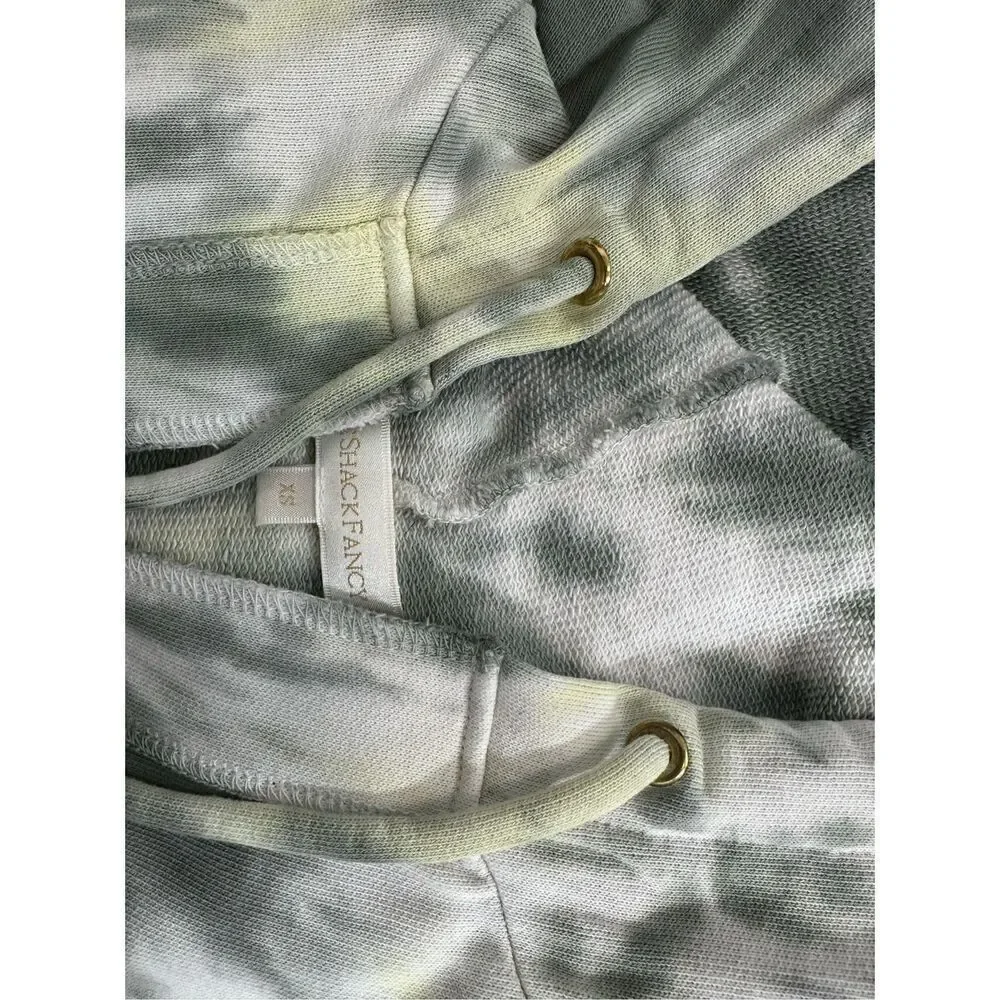 Loveshackfancy Women's Kirby Hoodie Sweater - Tie Dye in Midnight Moon
